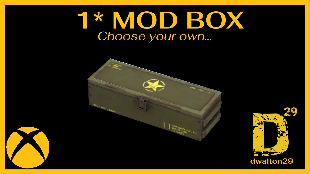 Fallout 76: Choose Your Own 1* Mod Box! (Xbox Only)