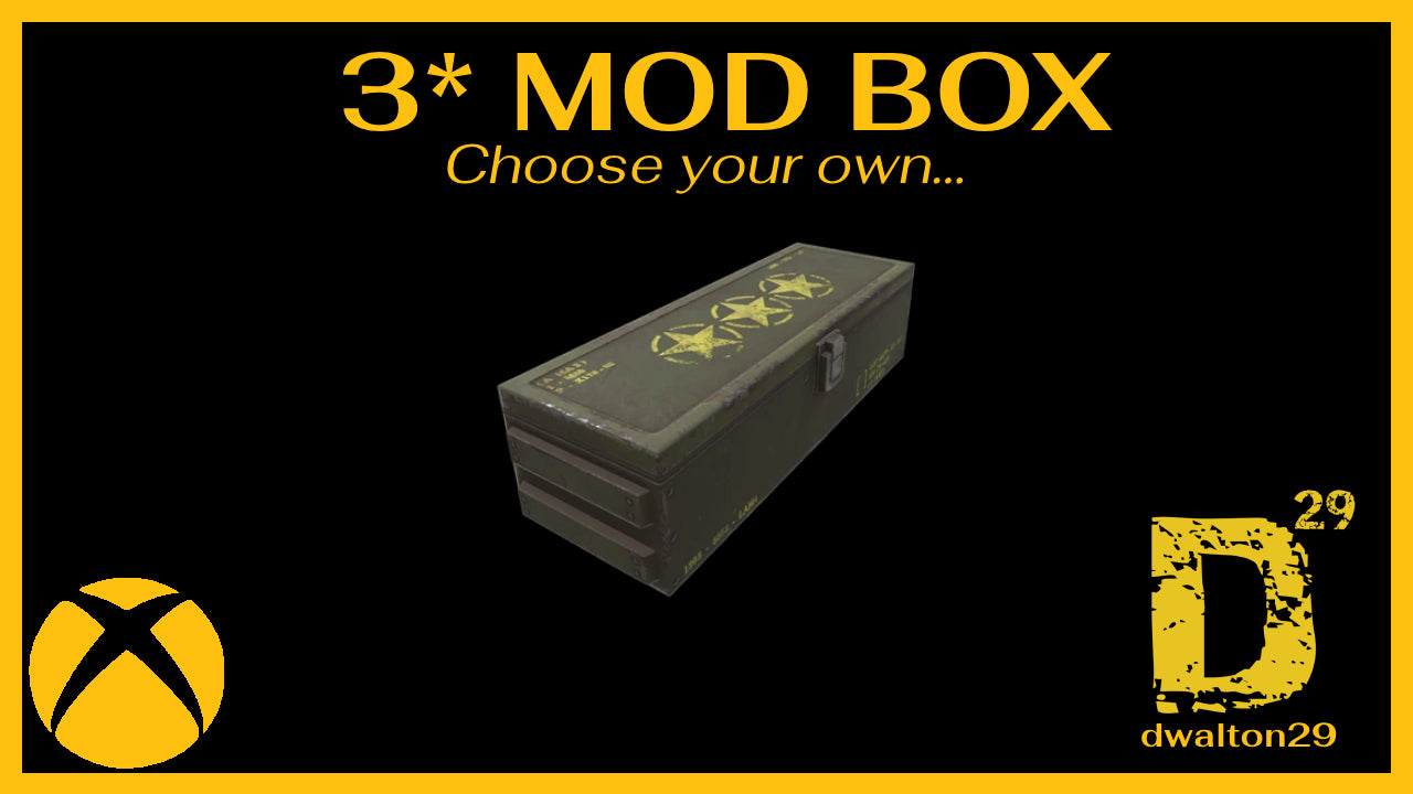 Fallout 76: Choose Your Own 3* Mod Box! (Xbox Only)
