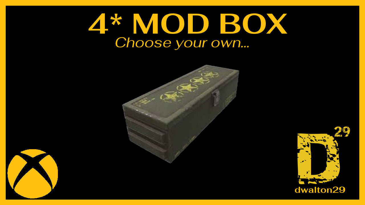 Fallout 76 - Choose Your Own 4* Mod Box!