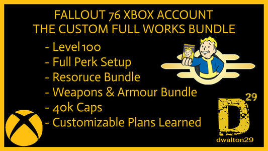 Fallout 76: Level 100 Account (Xbox Only)