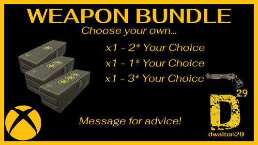 Fallout 76 Custom 3* Weapon Bundle (Xbox Only)