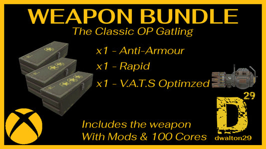 Fallout 76: OP Gatling Plasma Bundle